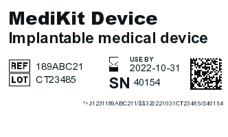 Medical device label.ai