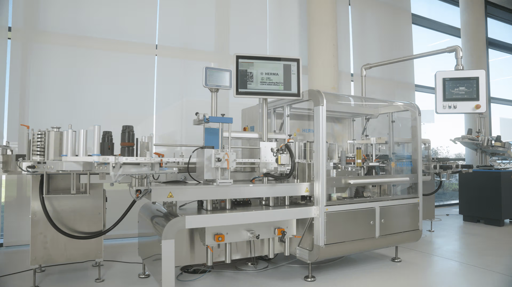 Octum Herma label machine