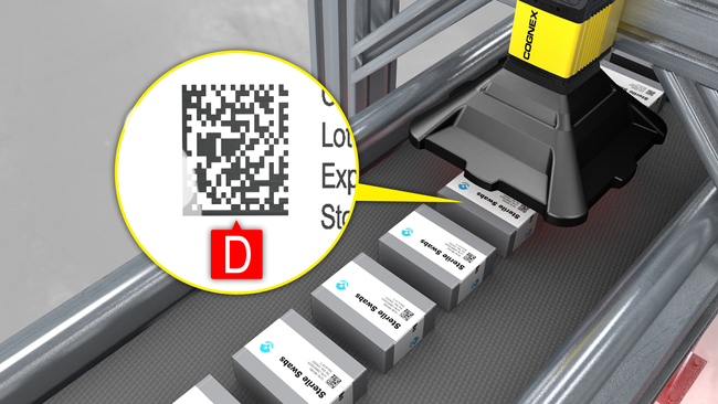 FMCG verifica DM475V verifica etichette scatole