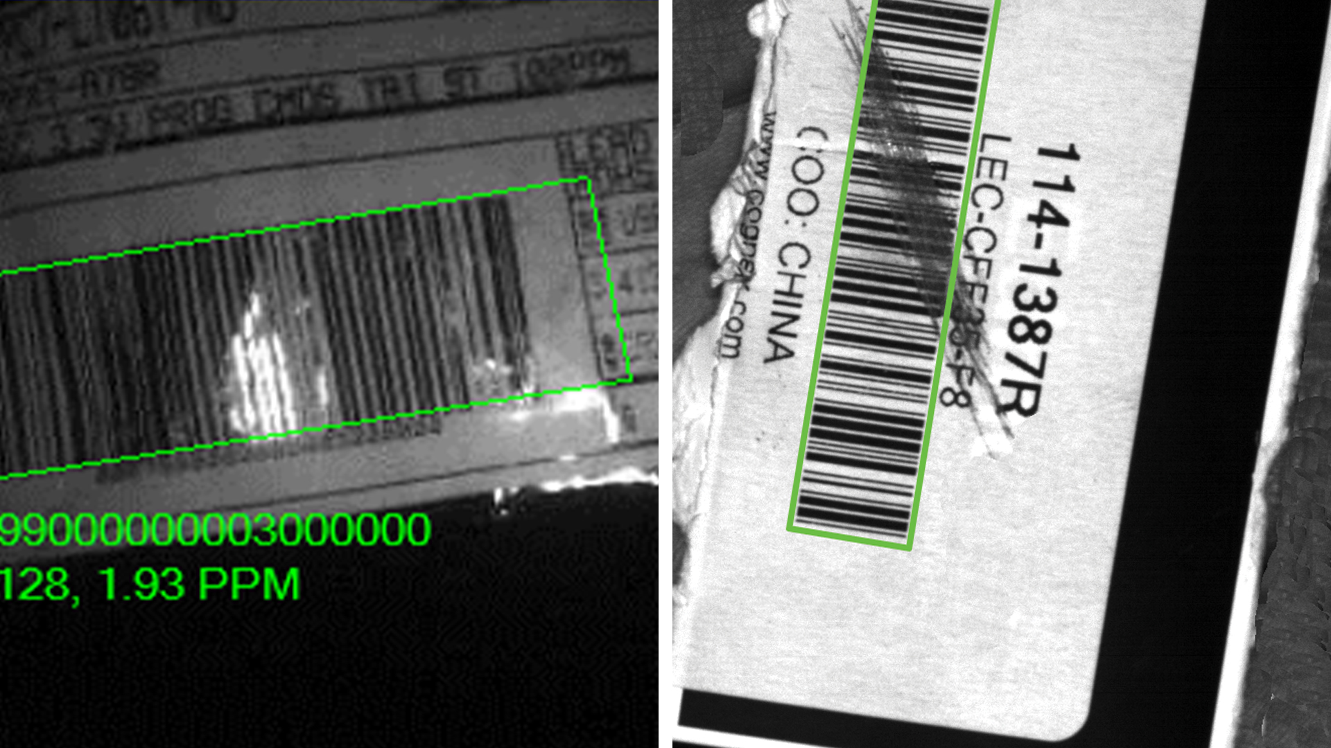 Difficult 1D Barcodes