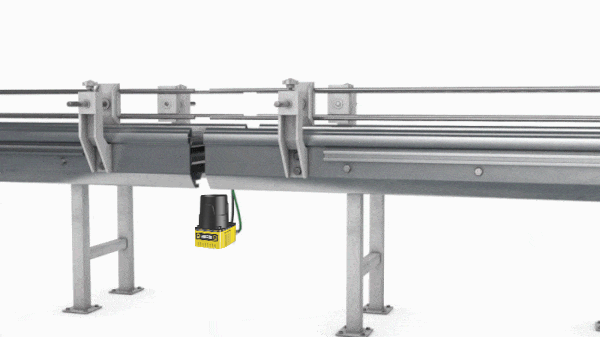 Logistics IS3800L Label reading animation