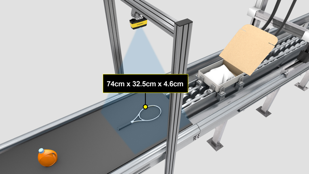 Logistics 3D A1000 Packaging optimization