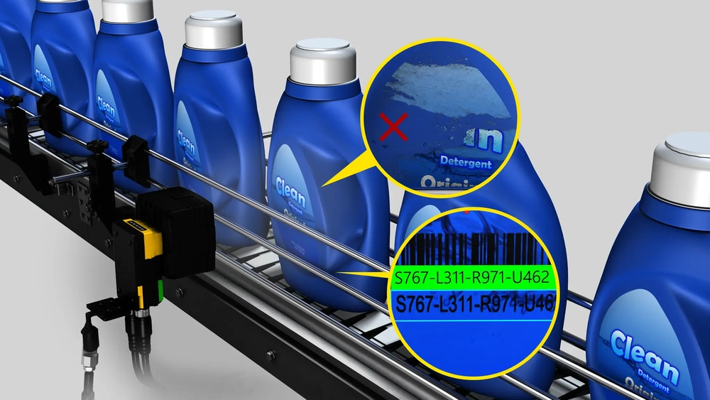 IS2800 Detergent Label Check and OCR