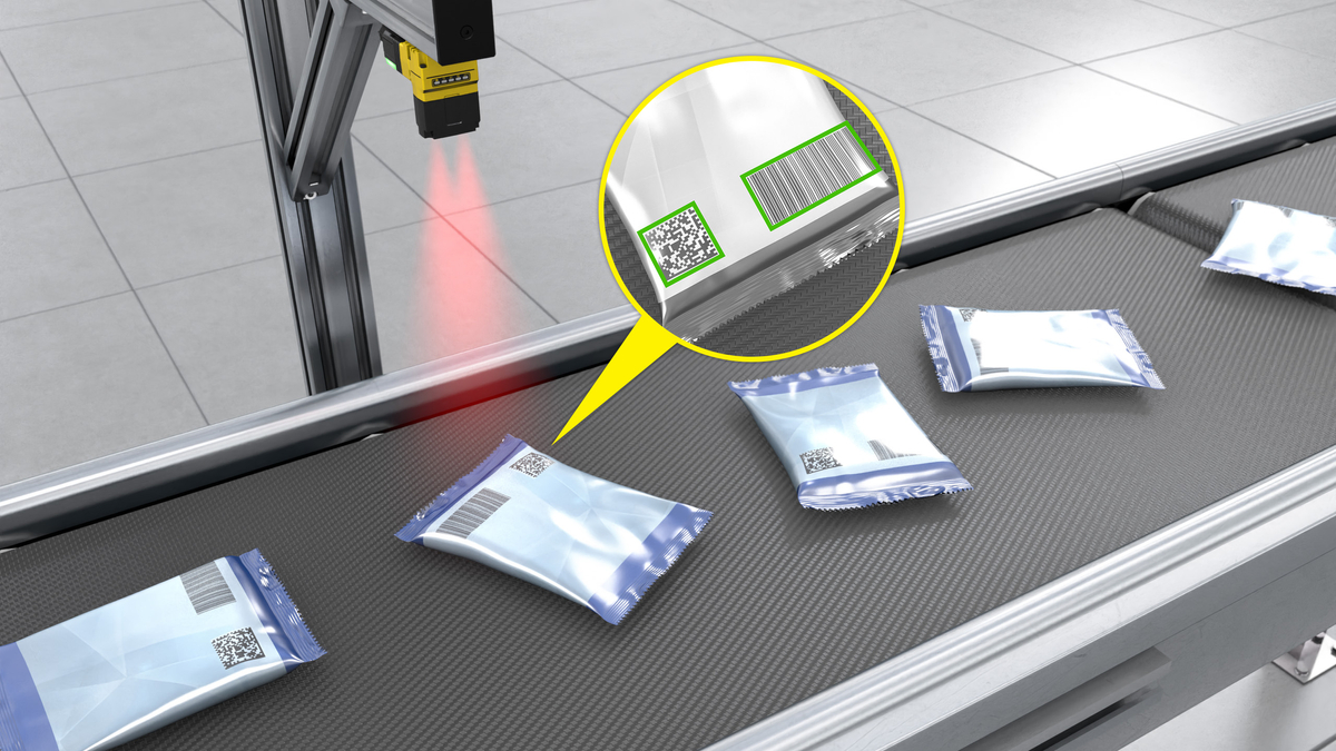 FMCG DM290 Packaging multi code reading