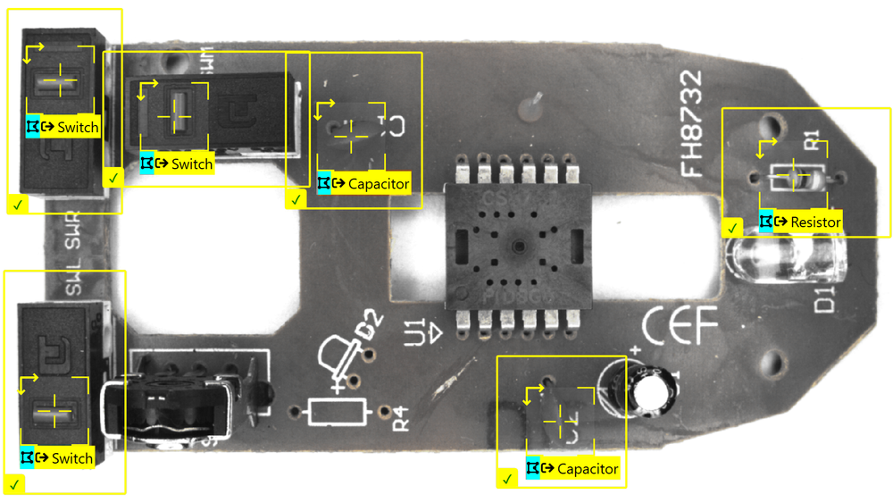 VPDL Assembly Verification PCB BW Marking